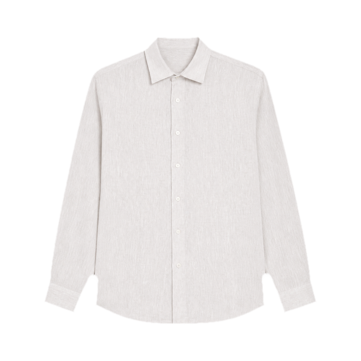 Banana Republic Standard-Fit Linen Shirt — Natural