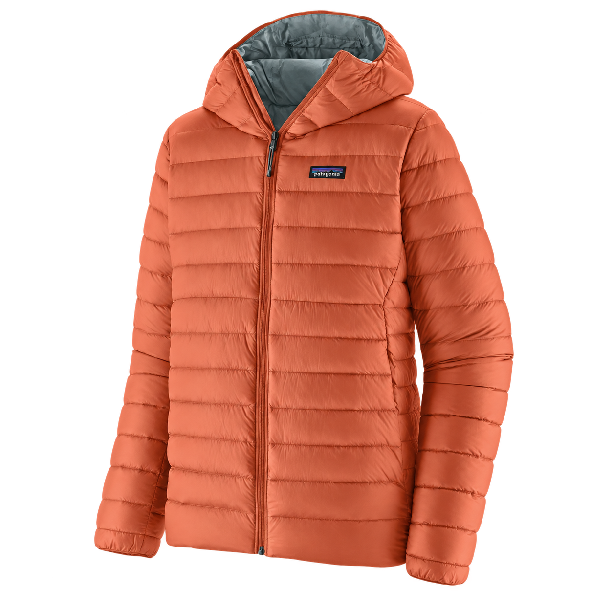 Patagonia Down Sweater Hoody — Coal Orange