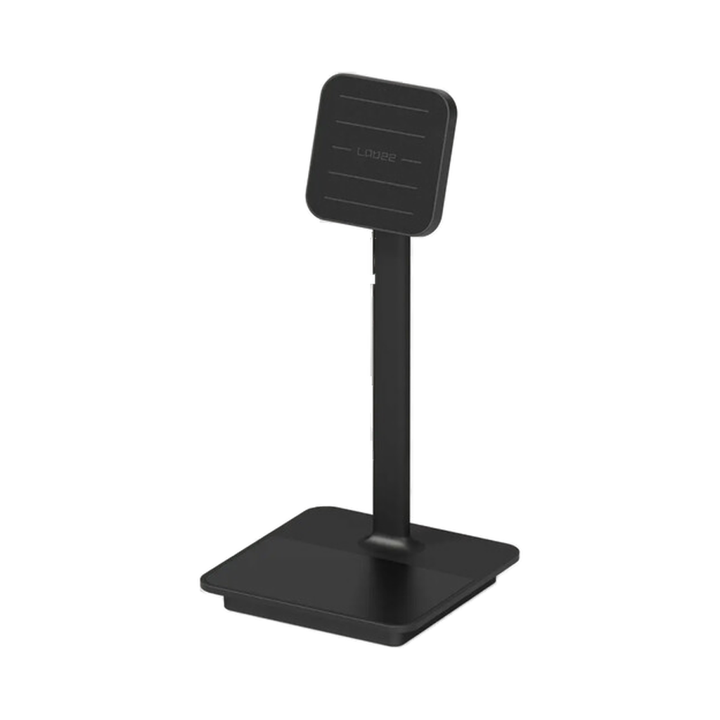 LAB22 Magnetic Phone Stand with Dual Wireless Charging — Black