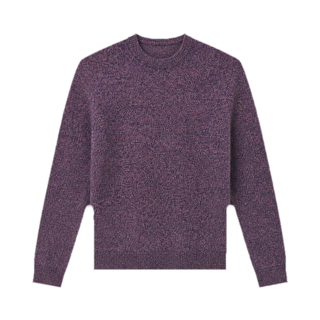 Banana Republic Cashmere Crew-Neck Sweater — Navy Blue & Pink