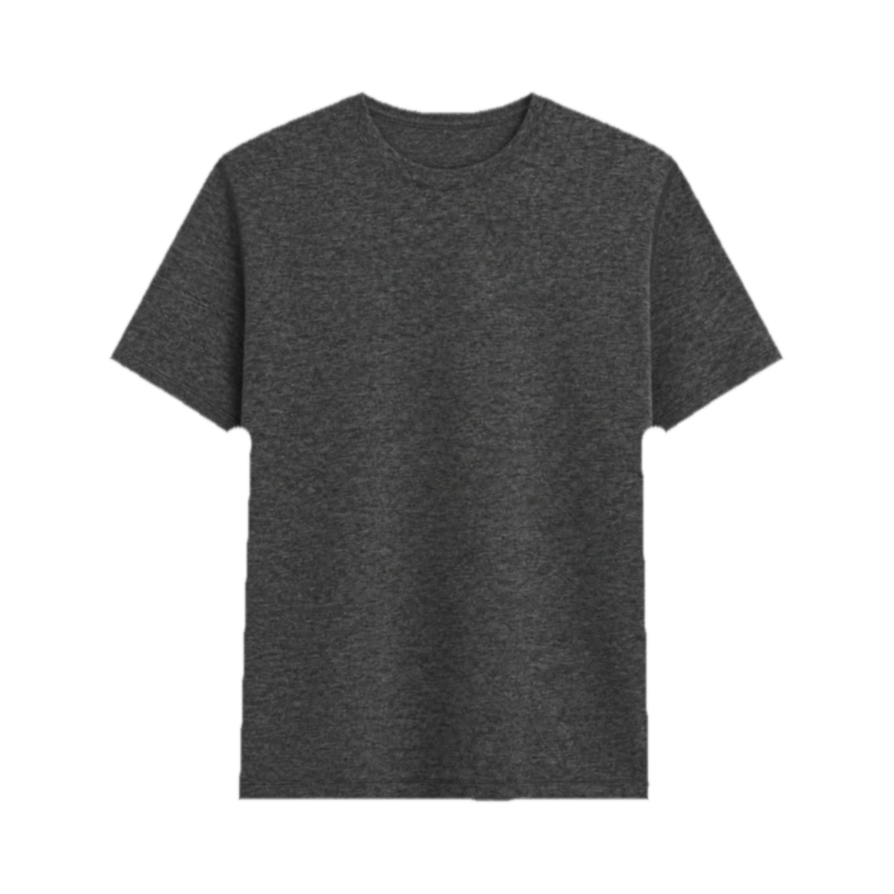 lululemon Soft Jersey Short-Sleeve Shirt — Heathered Black