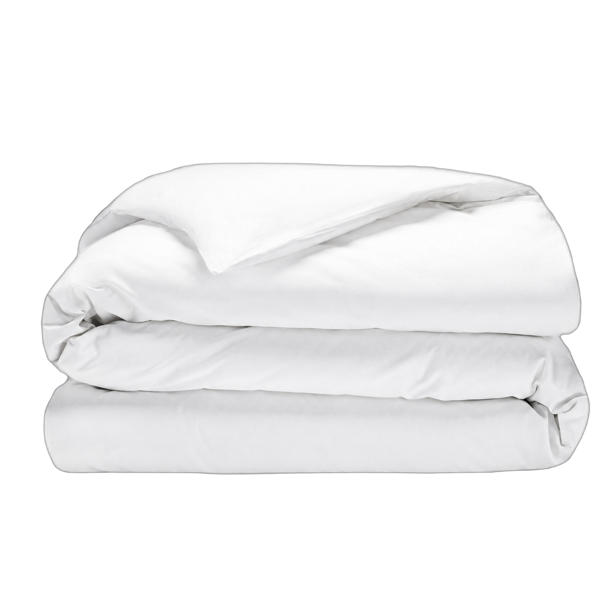 Brooklinen Luxe Sateen Duvet Cover — Solid White