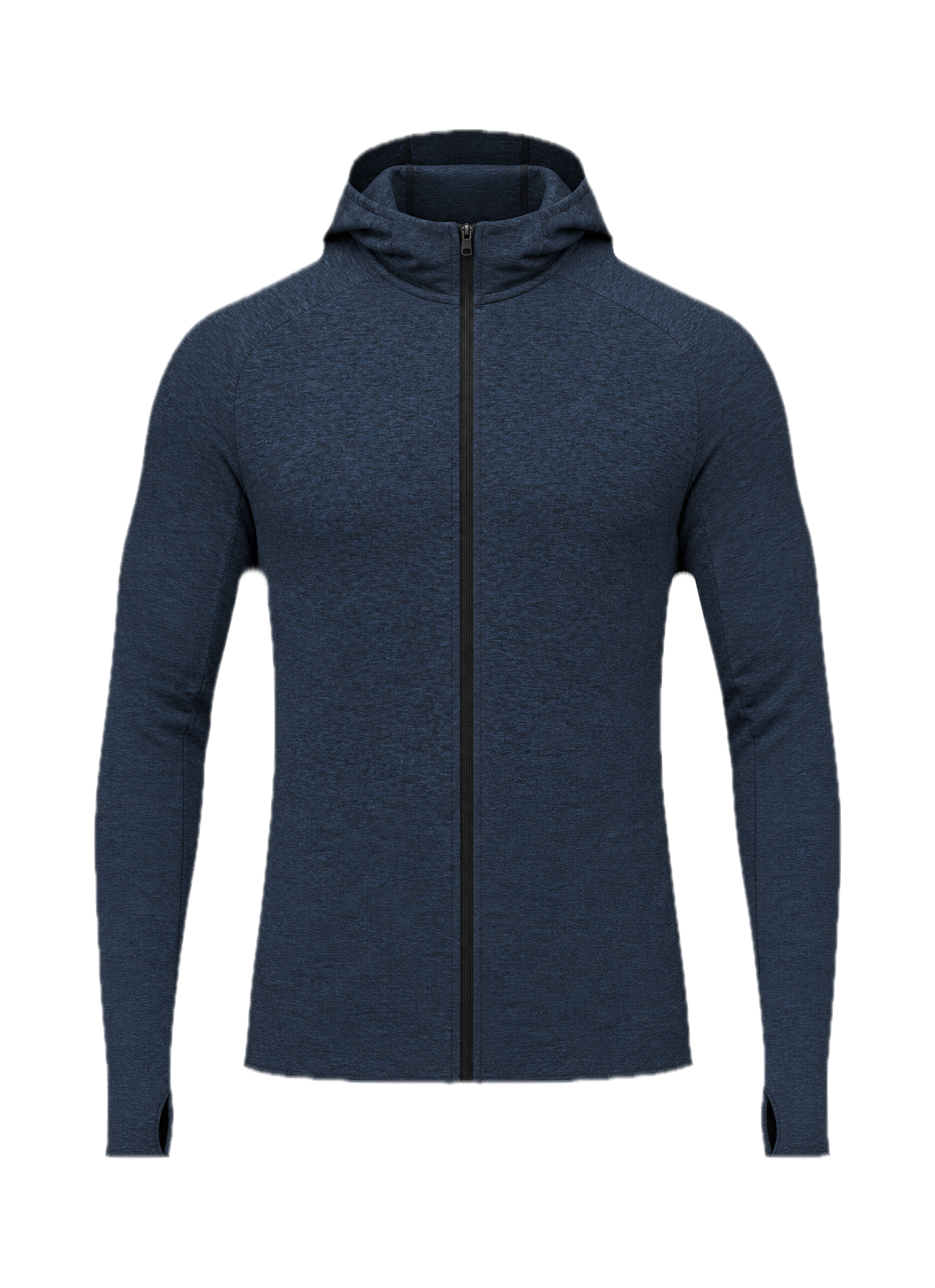 lululemon Surge Warm Full Zip — Heathered True Navy