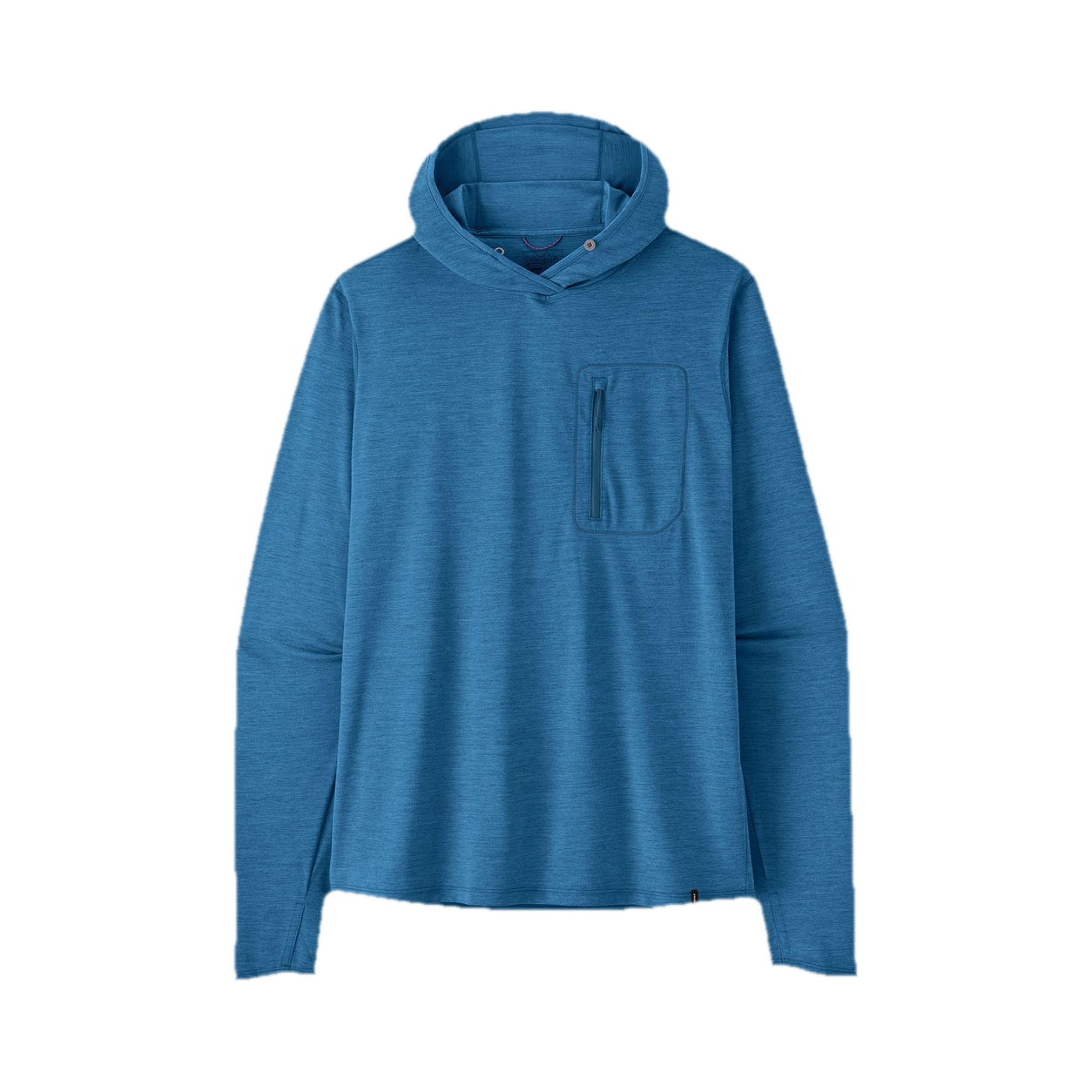 Patagonia Capilene Cool Sun Hoody — Aquatic Blue X-Dye
