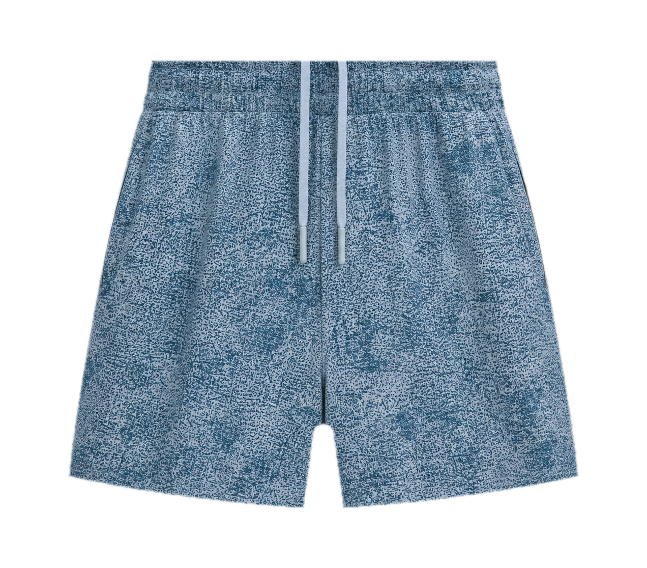 lululemon Pace Breaker Linerless Short 7″ — Infuse Texture Chambray Multi