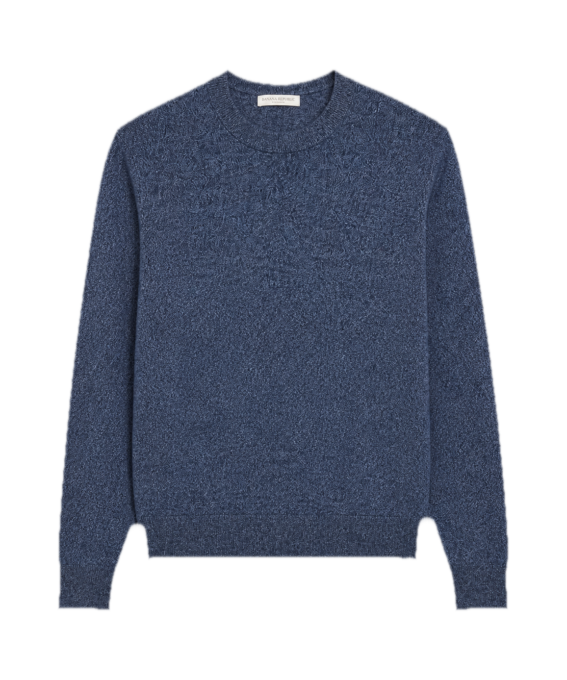 Banana Republic Cashmere Crew-Neck Sweater — Atmospheric Blue