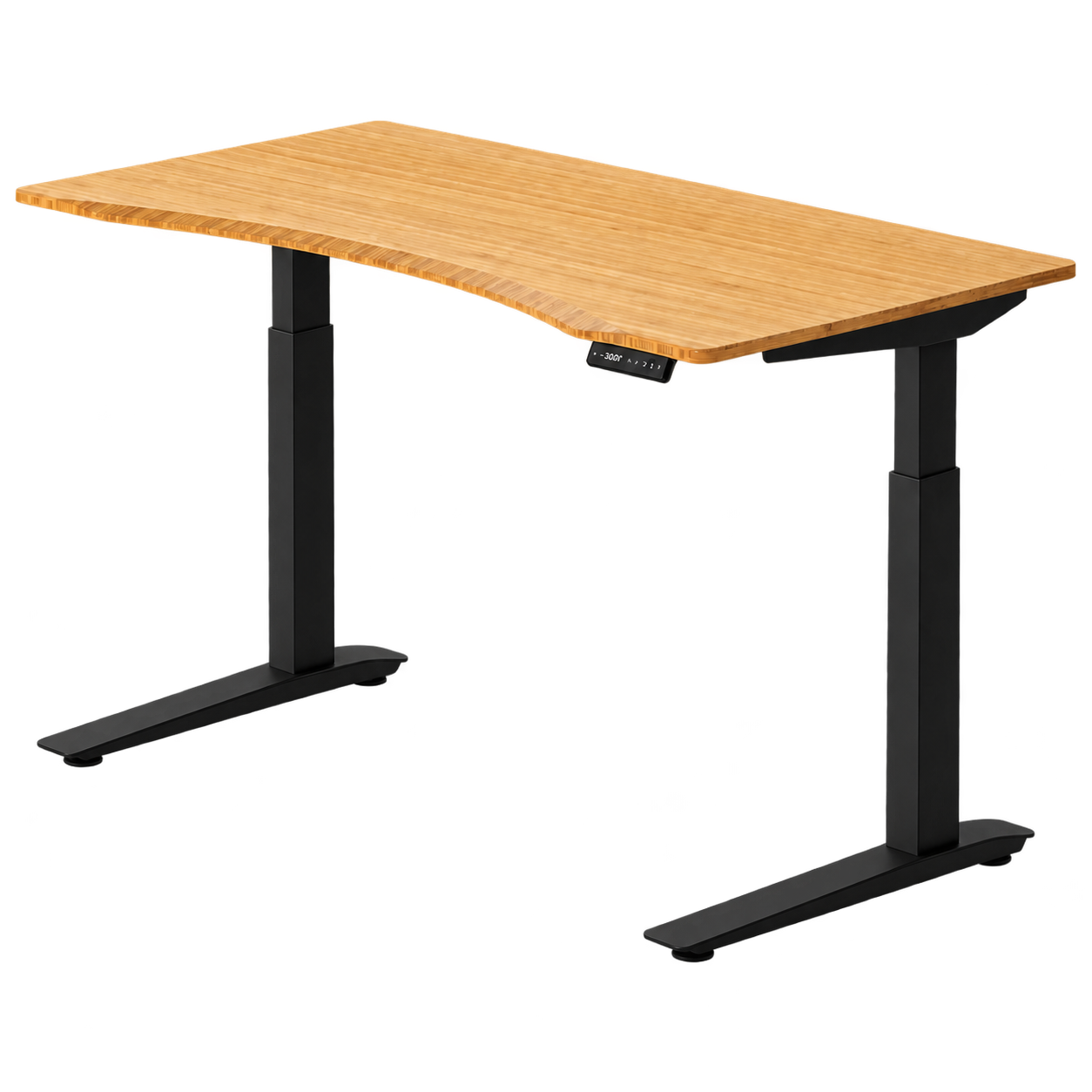 Fully Jarvis Bamboo Standing Desk, Contour