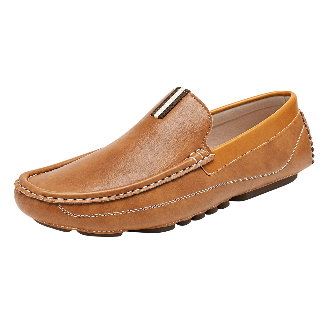 Bruno Marc Driving Moccasins — Tan